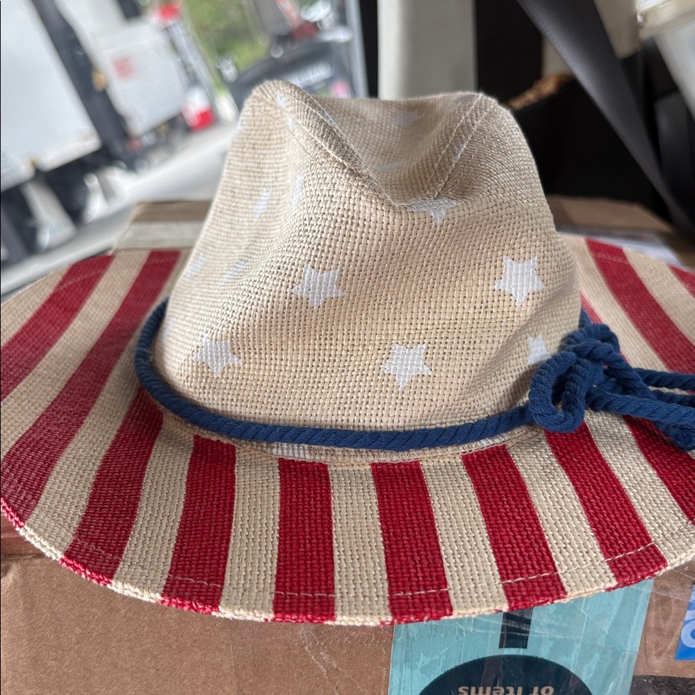 Addie & Tate Patriotic  Cowboy Western Hat (or for HALLOWEEN)